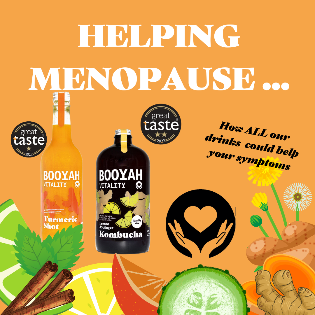 How our drinks can help Menopause Symptoms