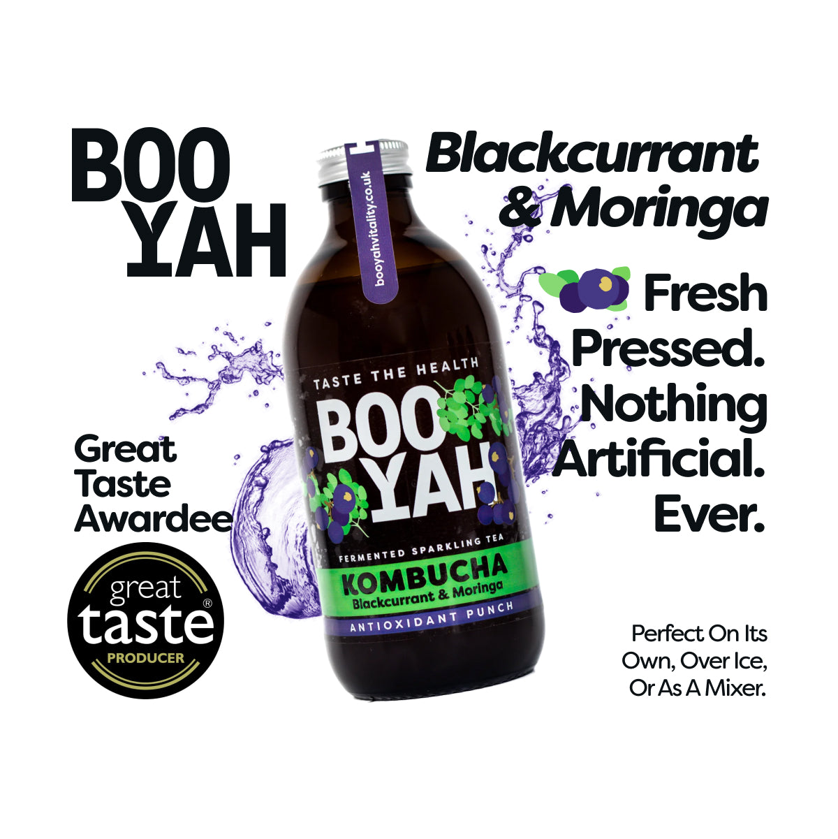 Blackcurrant & Moringa 330ml