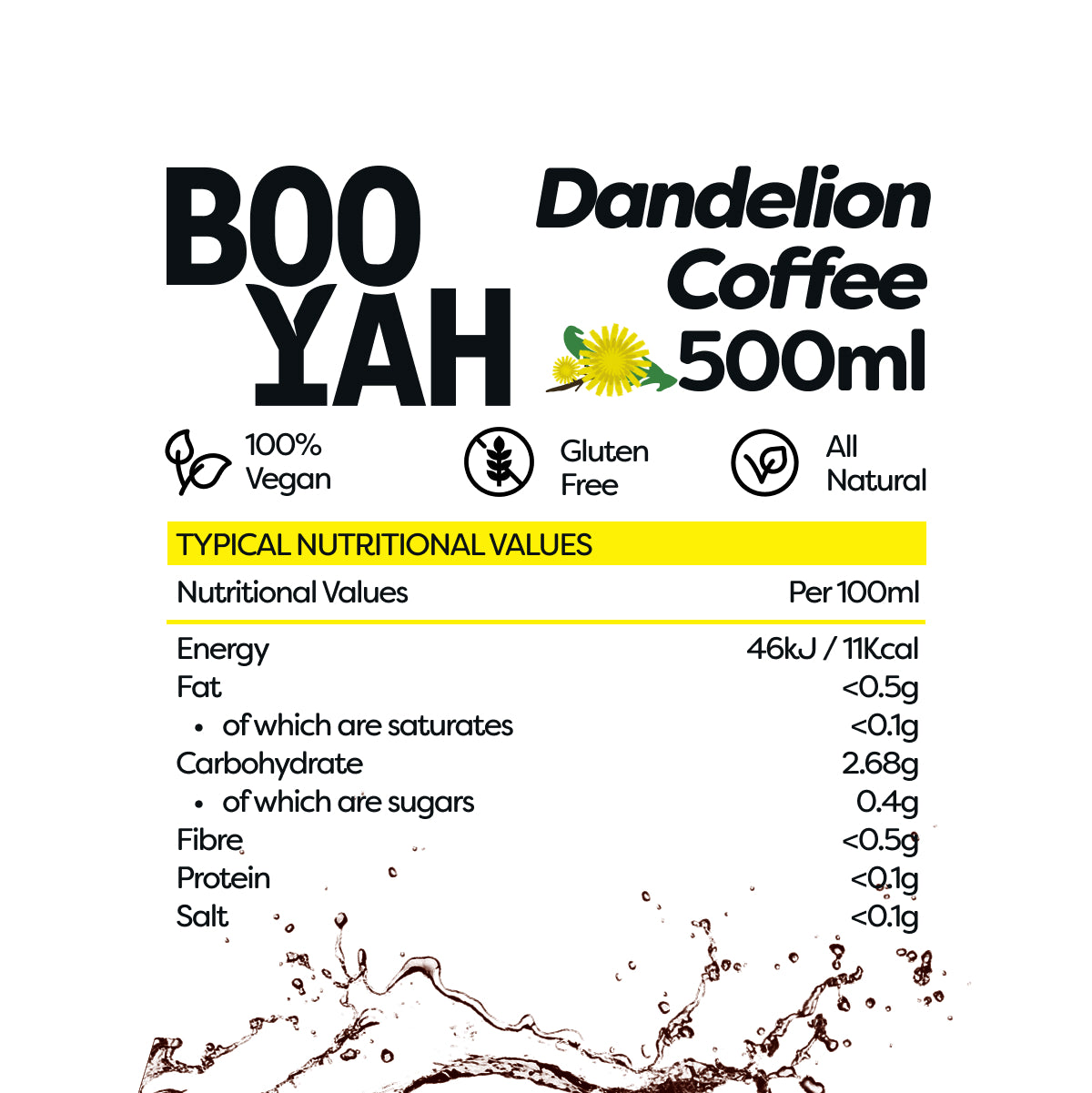 Dandelion Coffee 500ml